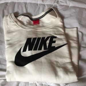 White Nike Sweatshirt